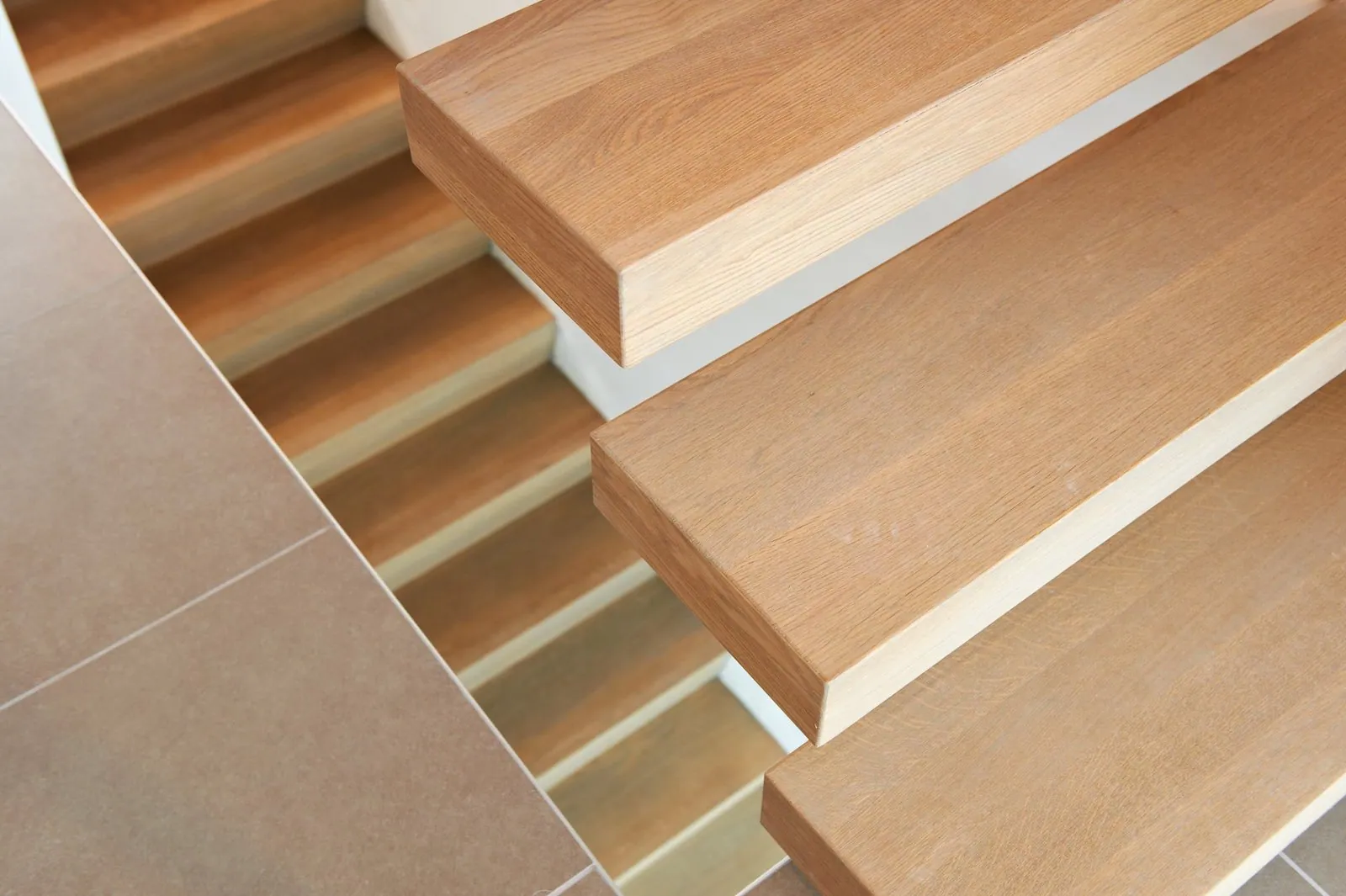 Trap in massief hout op maat